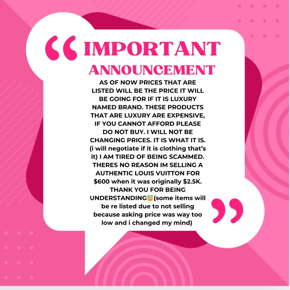 Luxury Brand Announcement Poster